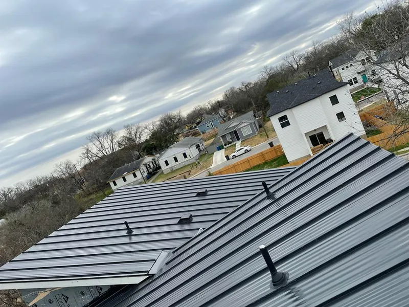 Standing seam metal roof panels with vents for Skylight Repair in Culpeper